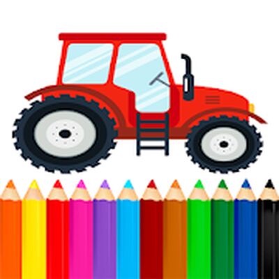 Скачать Coloring Tractor [Полная версия] RUS apk на Андроид