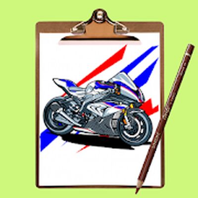 Скачать Рисовать мотоцикл легко [Без рекламы] RU apk на Андроид