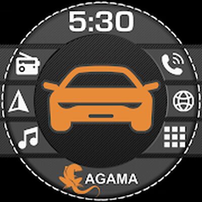 Скачать AGAMA Car Launcher [Без рекламы] RUS apk на Андроид