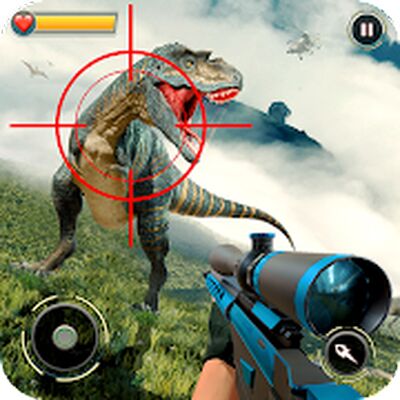Скачать Dinosaurs Hunter 3D [Без рекламы] RUS apk на Андроид