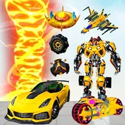 Скачать Robot tornado transform Shooting games 2020 [Полная версия] RUS apk на Андроид