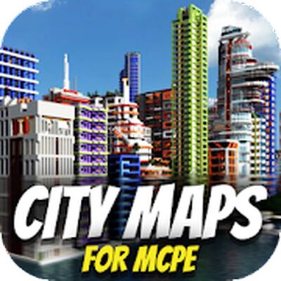 Скачать Города для MCPE. Карты городов. [Полная версия] RUS apk на Андроид