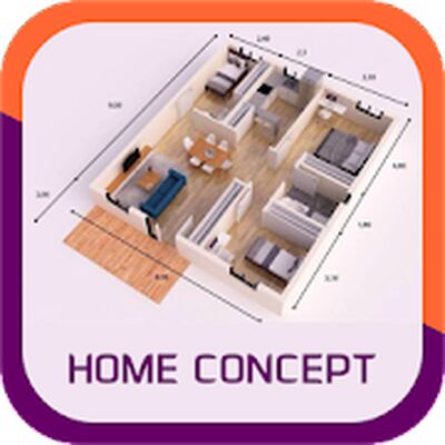 Скачать Минималистичная 3D концепция дома [Полная версия] RU apk на Андроид