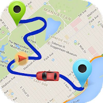 Скачать Навигация по карте GPS-карт [Без рекламы] RUS apk на Андроид
