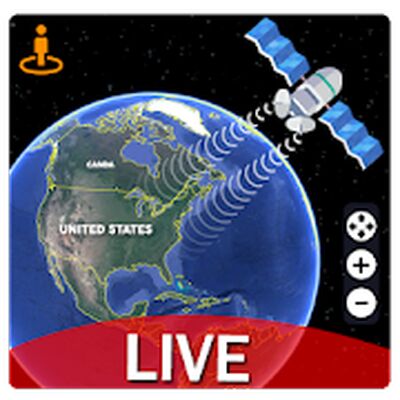 Скачать Live Earth Map - World Map 3D, Вид со спутника [Полная версия] RUS apk на Андроид