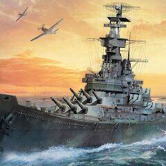 Скачать взломанную Морская битва: Мировая война [Бесплатные покупки] MOD apk на Андроид