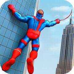 Скачать взломанную Spider Hero:Super City Hero [Много монет] MOD apk на Андроид