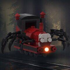 Скачать взломанную Spider Train Monsters Survival [Бесплатные покупки] MOD apk на Андроид