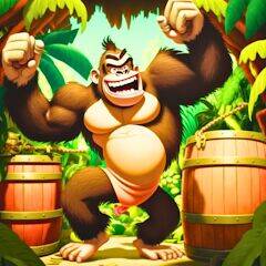 Скачать взломанную обезьяна игра kong банановые [Бесплатные покупки] MOD apk на Андроид