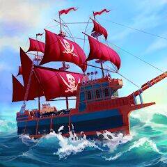 Скачать взломанную Pirate Ships・Строй и сражайся [Мод меню] MOD apk на Андроид