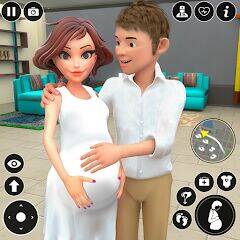 Скачать взломанную игра беременная мать жизнь [Много монет] MOD apk на Андроид
