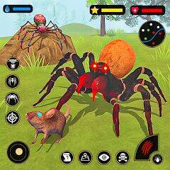 Скачать взломанную Spider Simulator : Spider Game [Бесплатные покупки] MOD apk на Андроид