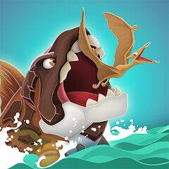 Скачать взломанную Hungry Shark Primal [Мод меню] MOD apk на Андроид
