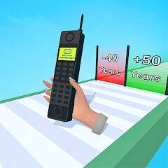 Скачать взломанную Phone Runner Evolution Race 3D [Бесплатные покупки] MOD apk на Андроид