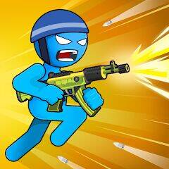Скачать взломанную Stick Shooter: Battle Game [Мод меню] MOD apk на Андроид