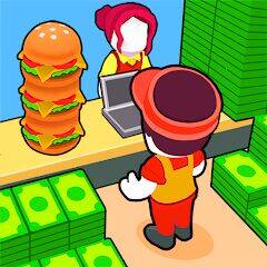 Скачать взломанную My Burger Shop Games [Много монет] MOD apk на Андроид