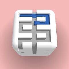 Скачать взломанную Paint the Cube [Много монет] MOD apk на Андроид