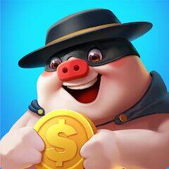 Скачать взломанную Piggy GO - Битва за Монеты [Много денег] MOD apk на Андроид