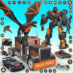 Скачать взломанную игры робот грузовик грузовик [Бесплатные покупки] MOD apk на Андроид