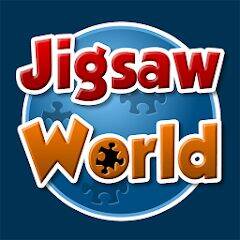 Скачать взломанную Jigsaw World [Много денег] MOD apk на Андроид