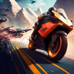 Скачать взломанную Мотоциклы: Драг Рейсинг Гонки [Много монет] MOD apk на Андроид