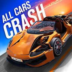 Скачать взломанную All Cars Crash [Мод меню] MOD apk на Андроид