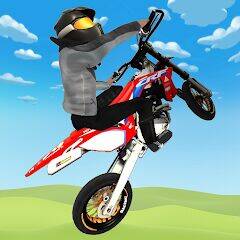 Скачать взломанную Wheelie King 5 - мотоцикл [Бесплатные покупки] MOD apk на Андроид