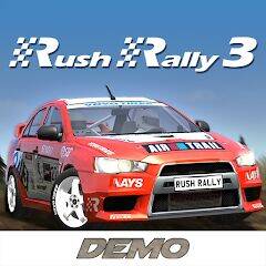 Скачать взломанную Rush Rally 3 Demo [Много монет] MOD apk на Андроид