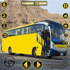 Скачать взломанную Внедорожная автобусная игра 3d [Много денег] MOD apk на Андроид