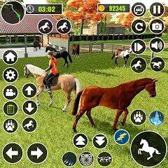 Скачать взломанную My Horse Herd Care Simulator [Много денег] MOD apk на Андроид