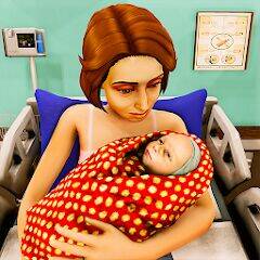 Скачать взломанную Virtual Pregnant Mom Baby Care [Много монет] MOD apk на Андроид