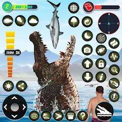 Скачать взломанную голодный Крокодил животноеИгры [Мод меню] MOD apk на Андроид