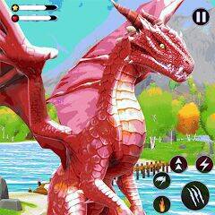 Скачать взломанную Legend Dragon Family Simulator [Много монет] MOD apk на Андроид