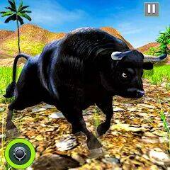 Скачать взломанную Angry Bull Attack Fight Games [Много денег] MOD apk на Андроид