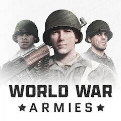 Скачать взломанную World War Armies: WW2 PvP RTS [Бесплатные покупки] MOD apk на Андроид