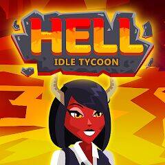 Скачать взломанную Hell: Idle Evil Tycoon Sim [Много монет] MOD apk на Андроид