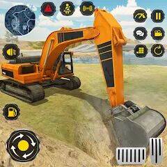 Скачать взломанную Heavy Excavator Simulator PRO [Мод меню] MOD apk на Андроид