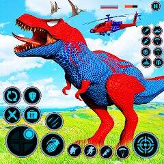 Скачать взломанную Dino Hunter : игры динозавров [Много денег] MOD apk на Андроид