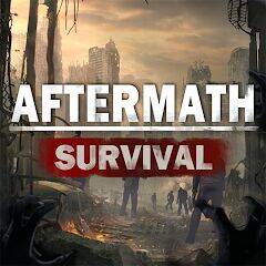 Скачать взломанную Aftermath Survival：Zombie War [Много монет] MOD apk на Андроид