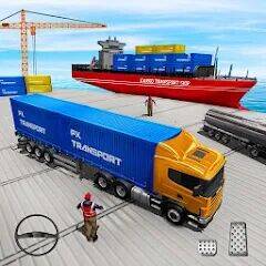 Скачать взломанную Cargo Transport Truck Driving [Мод меню] MOD apk на Андроид