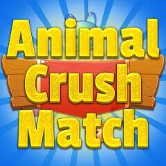 Скачать взломанную Animal Crush Match [Много денег] MOD apk на Андроид