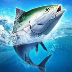 Скачать взломанную Fishing Rival 3D [Много денег] MOD apk на Андроид