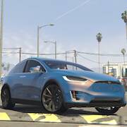 Скачать взломанную Tesla Model X Master Driver [Много денег] MOD apk на Андроид