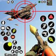Скачать взломанную Jet Planes Shooting Game [Бесплатные покупки] MOD apk на Андроид