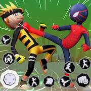 Скачать взломанную Stickman Fighter: Karate Games [Бесплатные покупки] MOD apk на Андроид