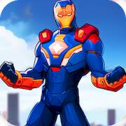 Скачать взломанную Super City Hero:Iron Hero Game [Бесплатные покупки] MOD apk на Андроид