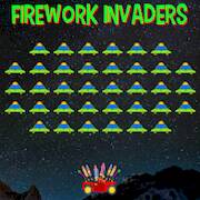 Скачать взломанную Firework Invaders [Бесплатные покупки] MOD apk на Андроид