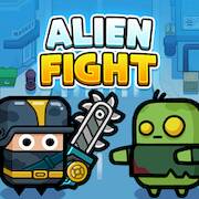 Скачать взломанную Alien Fight: Police vs Zombie [Много денег] MOD apk на Андроид