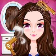 Скачать взломанную парикмахерская игр для девочек [Много монет] MOD apk на Андроид