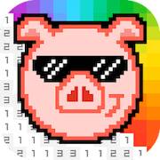 Скачать взломанную Pixelmania - Color by Number [Много денег] MOD apk на Андроид